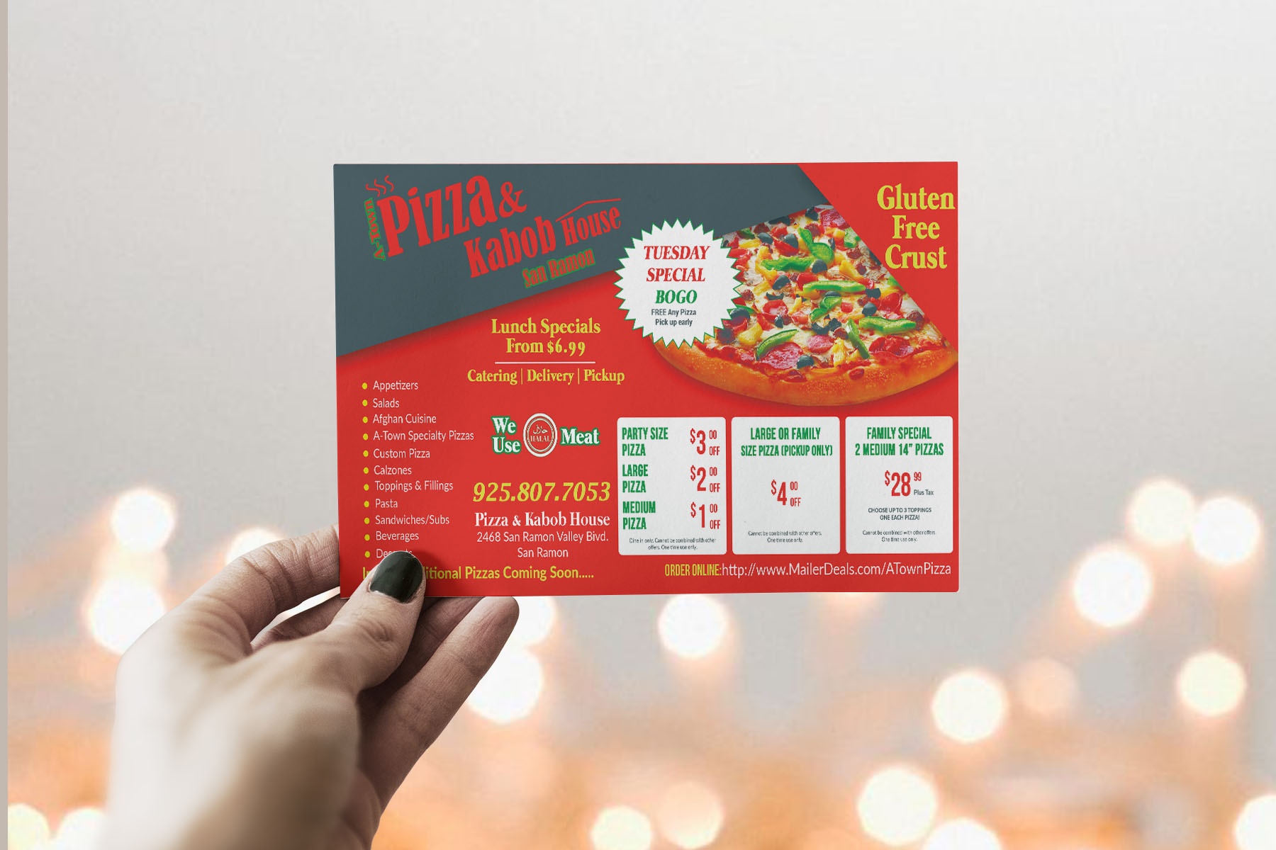 A Town Pizza Sees Consistent Orders From Every Door Direct Mail