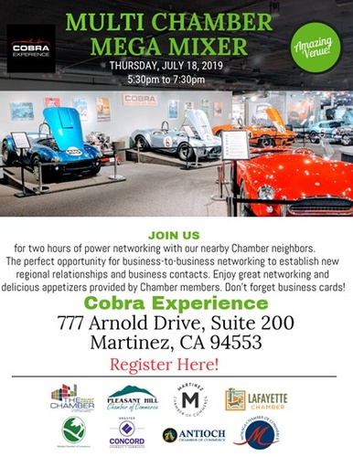 2019 Multi Chamber Mega Mixer Hosted by Martinez Chamber of Commerce