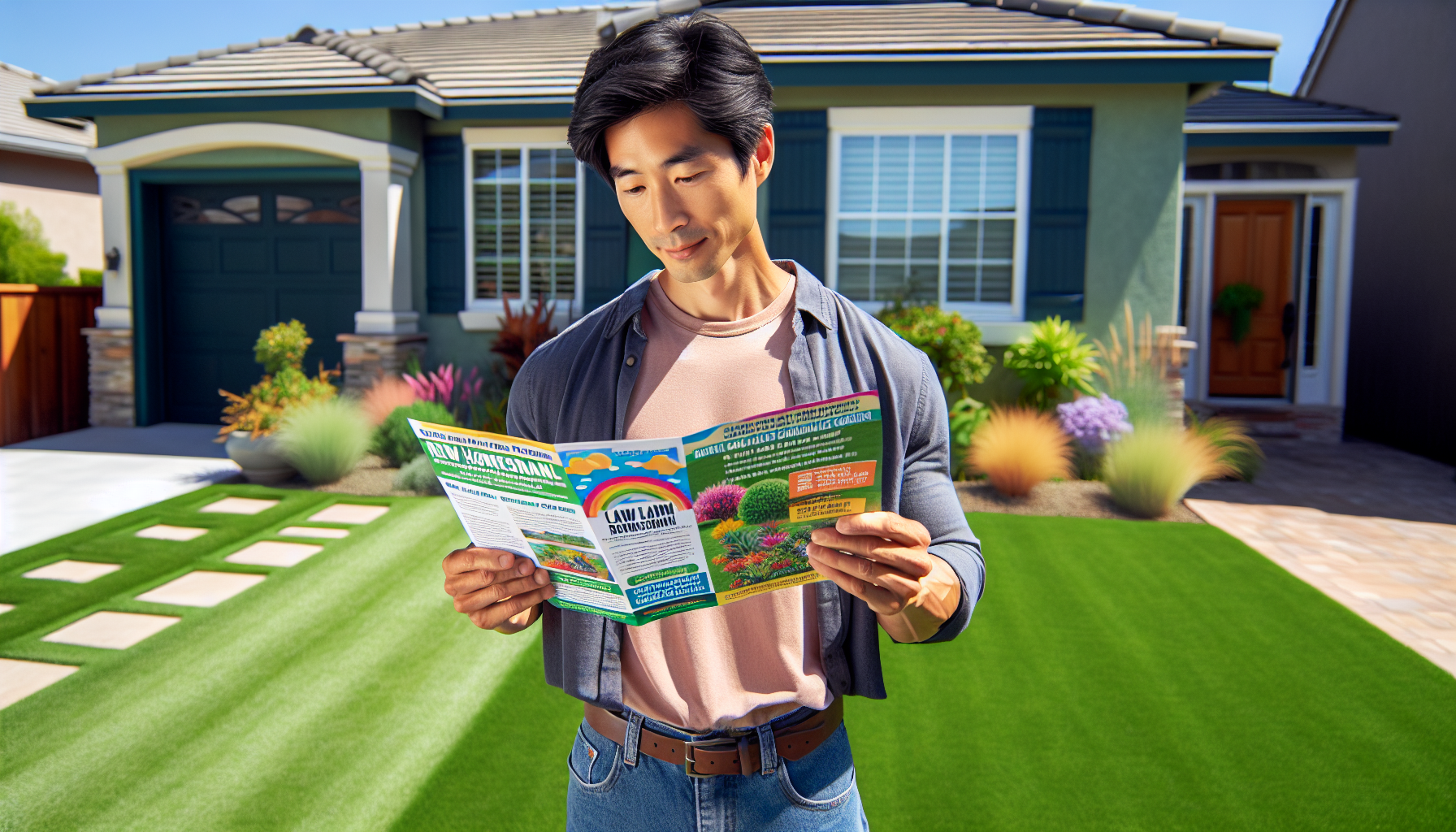 WM Landscaping attracts new home owners with the power of Ellipsis Readymade Welcome Postcards
