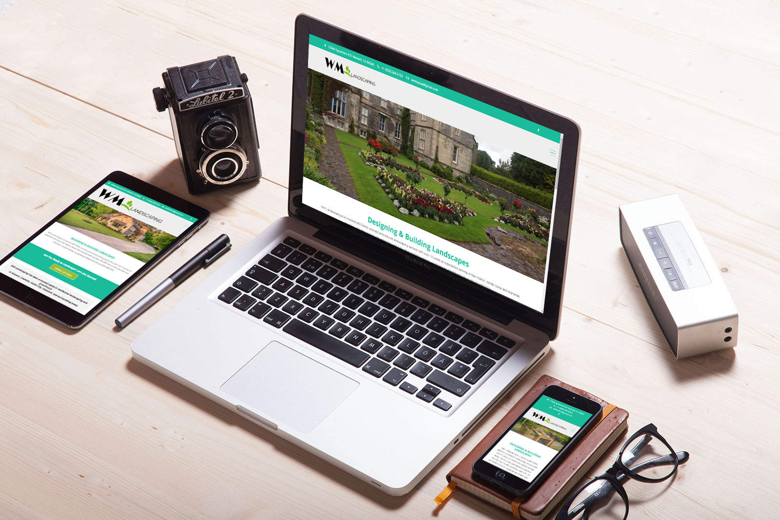 WM Landscaping Get Quality Website Without Breaking Budget