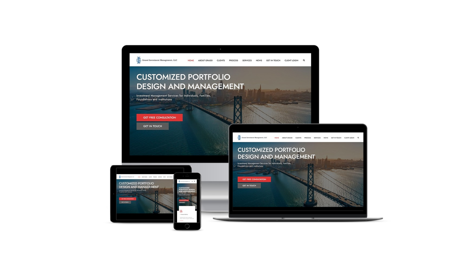 Website for Grassi Investment Management